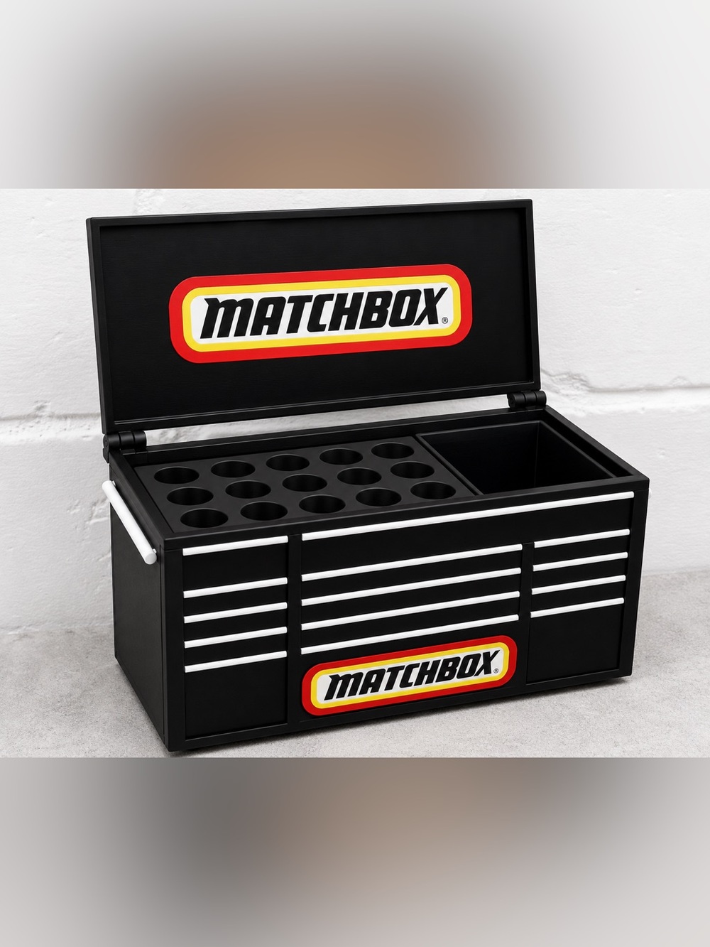 Matchbox Mini Toolbox Pen And Trinket Holder Desk Top Organizer